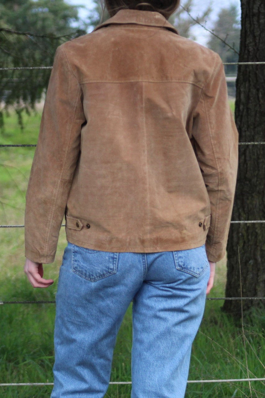 Vintage JLC American Classics on the Wing Suede Jacket - Size Men's Small