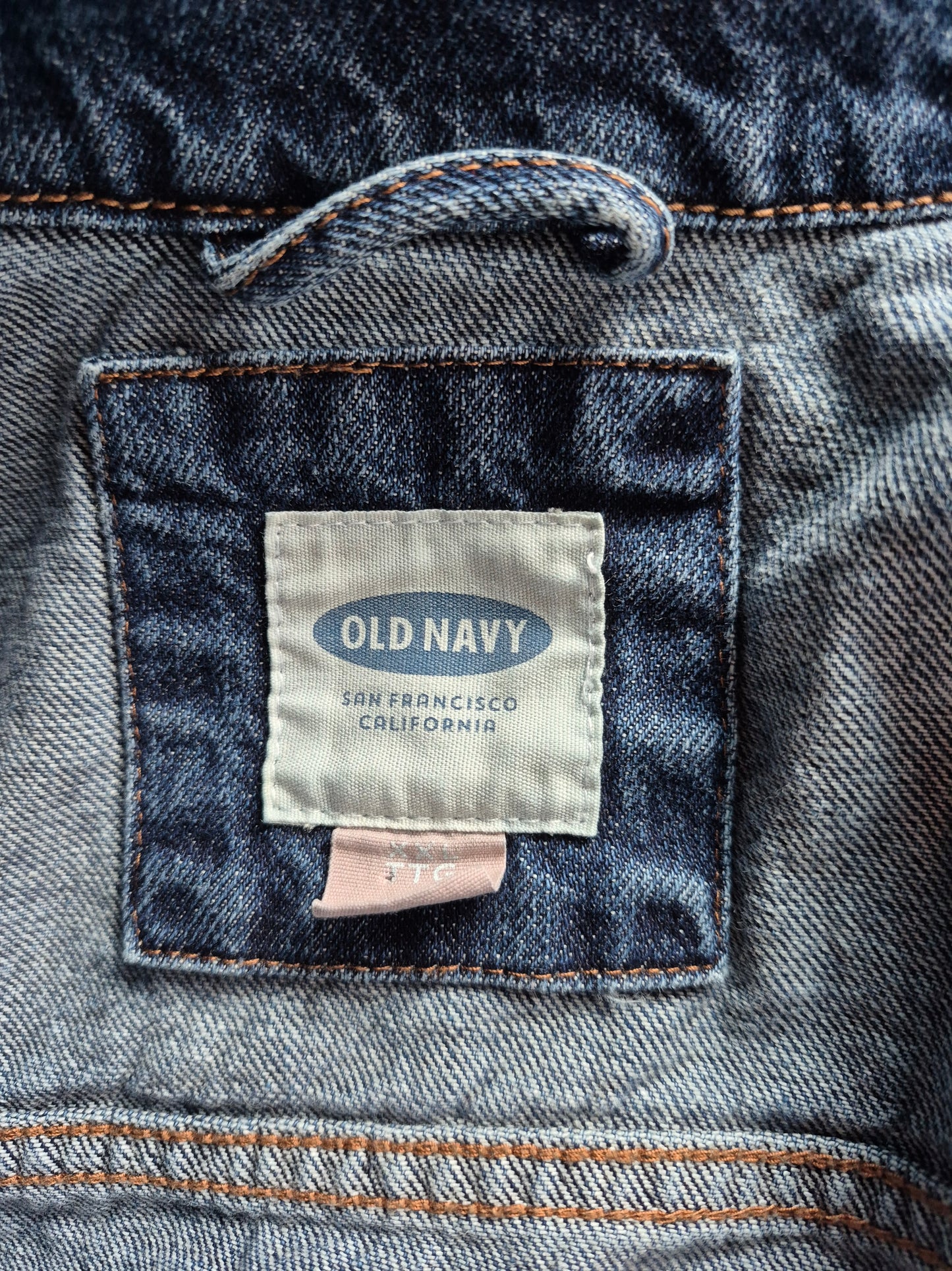 100% Cotton Medium-Wash Denim Jacket - Size XXL