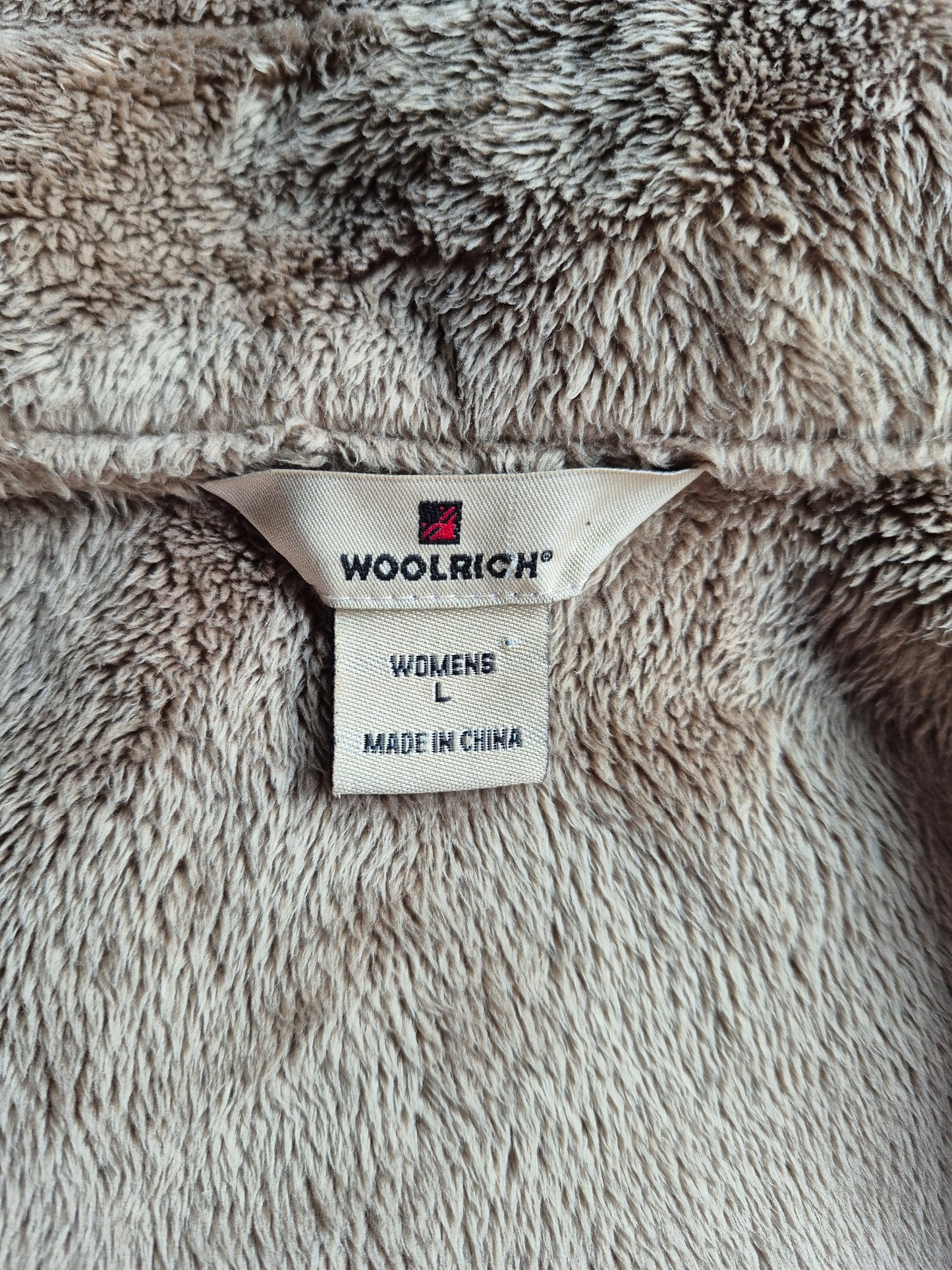 Woolrich Fleece-Lined Corduroy Vest - Size Large